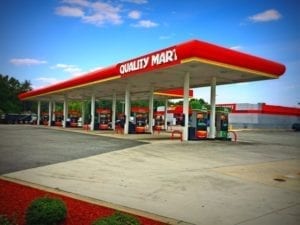 Quality mart gas station